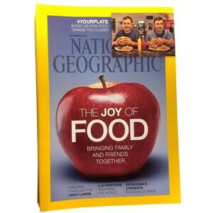 National Geographic DEC 2014, Holy Lands, 3D Printers, Wasteland, Cowboys